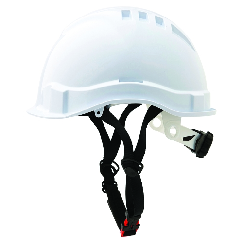 PRO HARD HAT UNVENTED MICRO PEAK LINESMAN WHITE